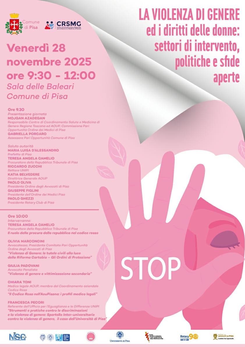 LA VIOLENZA DI GENERE ed i diritti delle donne: settori di intervento, politiche e sfide aperte – 28 novembre 2025