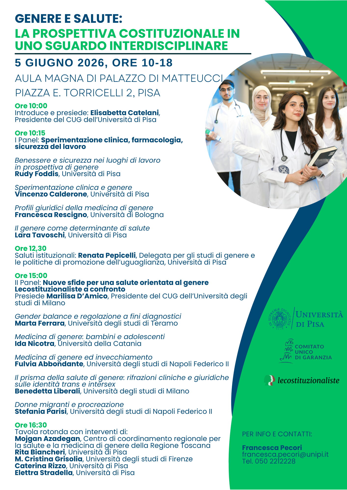 Genere e salute: la prospettiva costituzionale in uno sguardo interdisciplinare